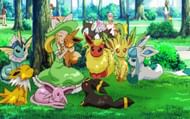 Every Eeveeloution except Sylveon is in Pokemon Brilliant Diamond and Shining Pearl (Image via The Pokemon Company)